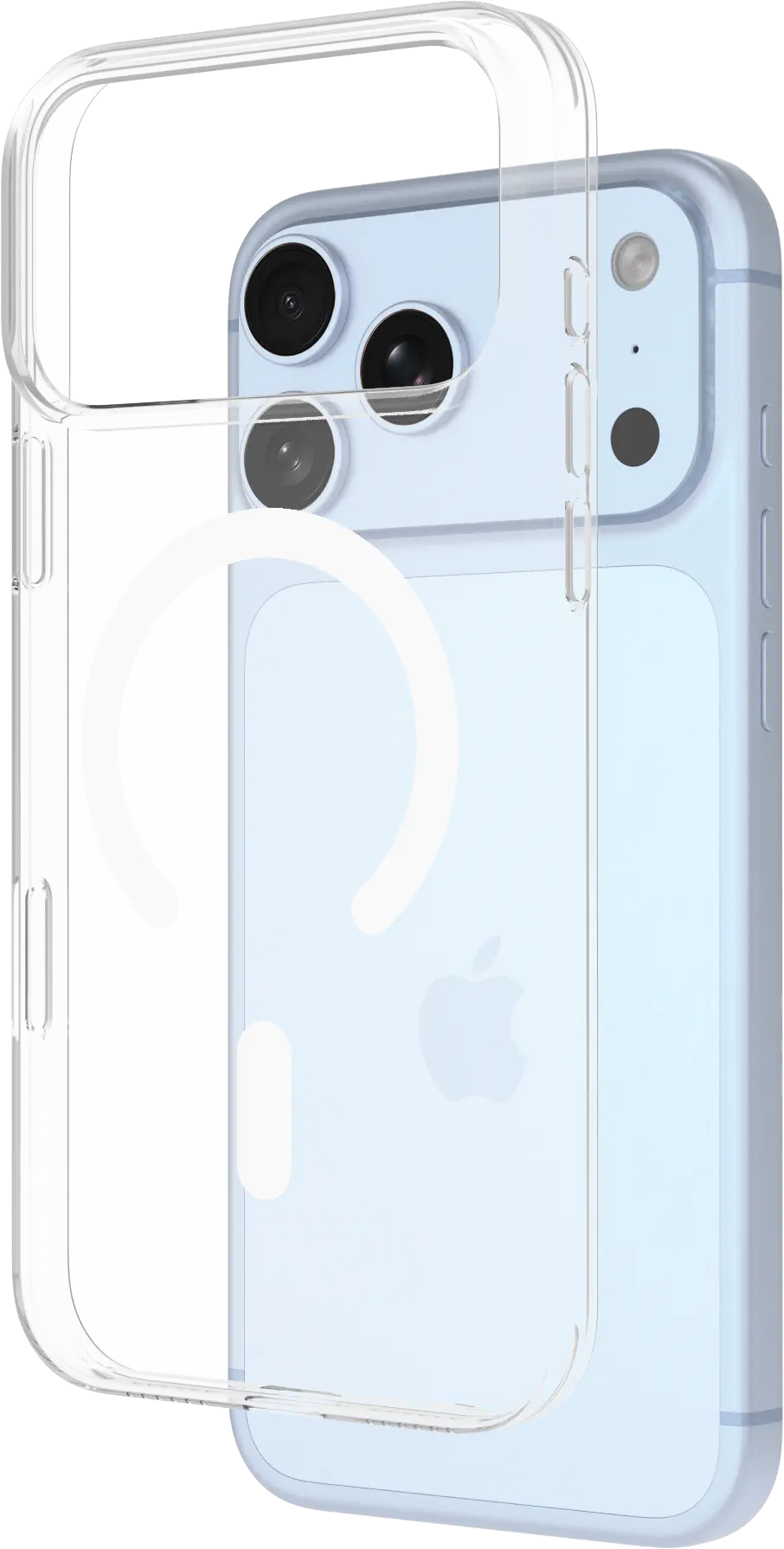 NEKIT Bare iPhone 18 Pro / 17 Pro Hoesje 1.2MM Thin Case MagSafe Transparant afbeelding 16