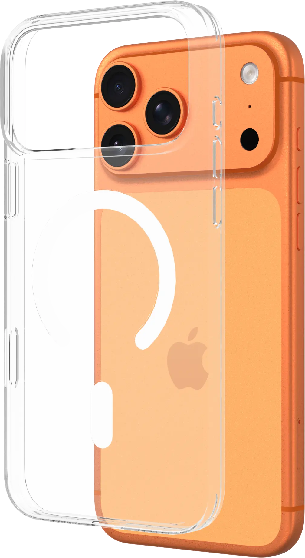 NEKIT Bare Apple iPhone 17 Pro Max Hoesje 1.2MM Thin Case MagSafe Transparant afbeelding 9