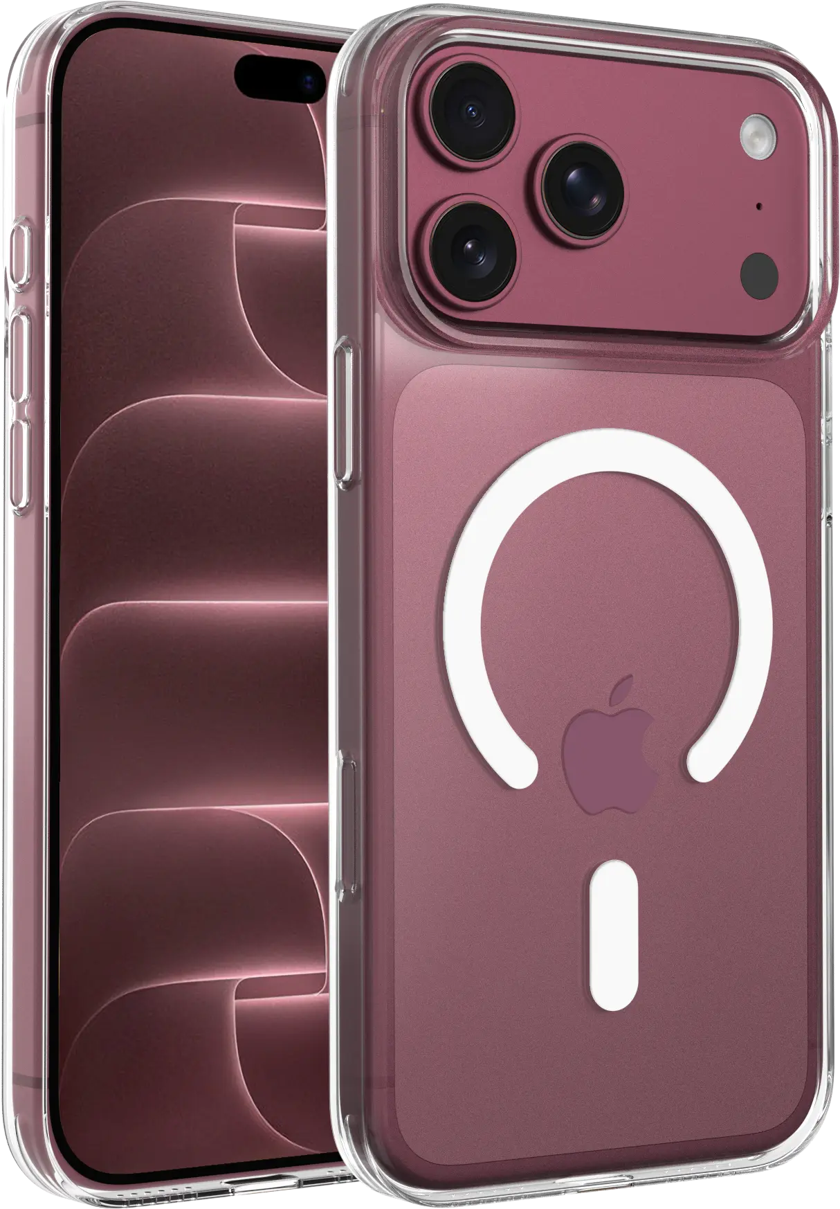 NEKIT Bare iPhone 18 Pro Max / 17 Pro Max Hoesje 1.2MM Thin Case MagSafe Clear afbeelding 18