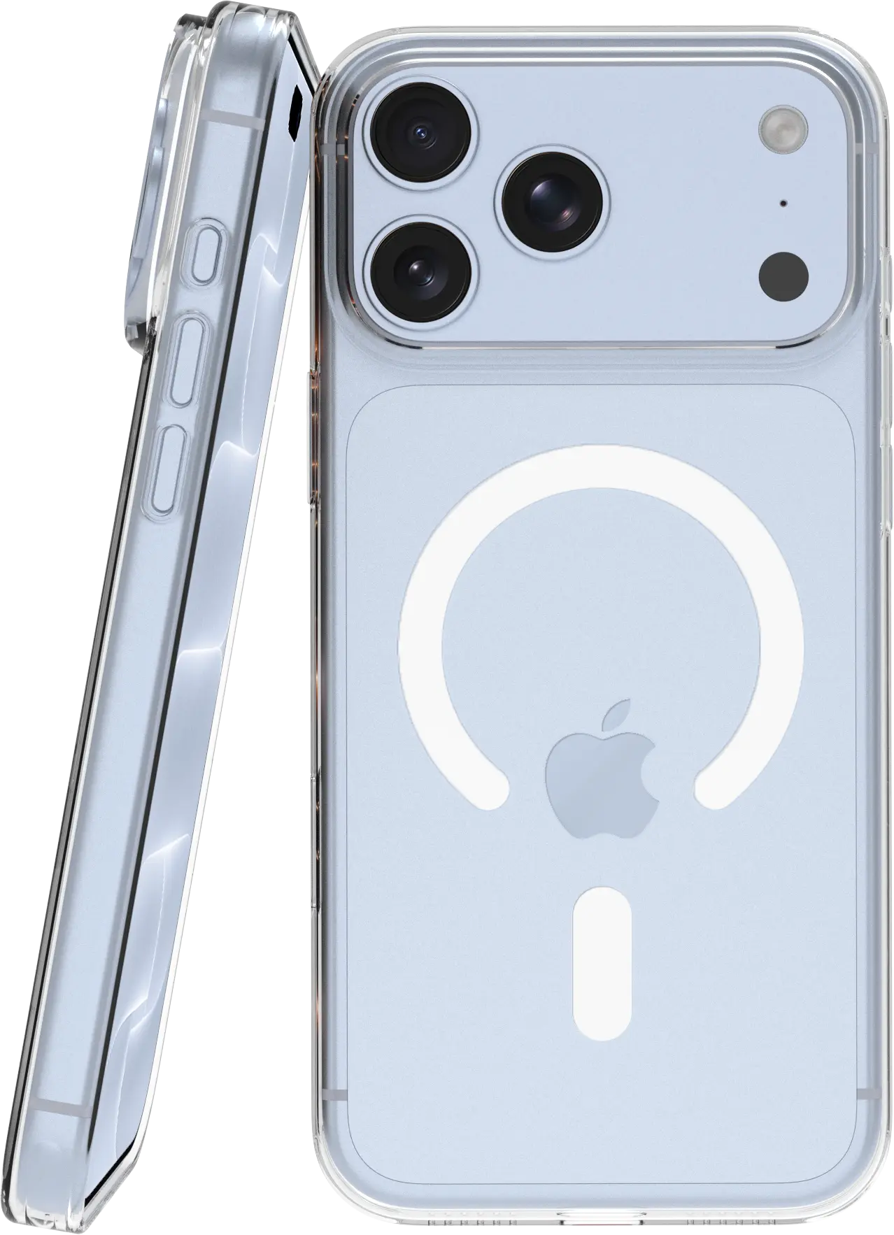 NEKIT Bare iPhone 18 Pro Max / 17 Pro Max Hoesje 1.2MM Thin Case MagSafe Clear afbeelding 2