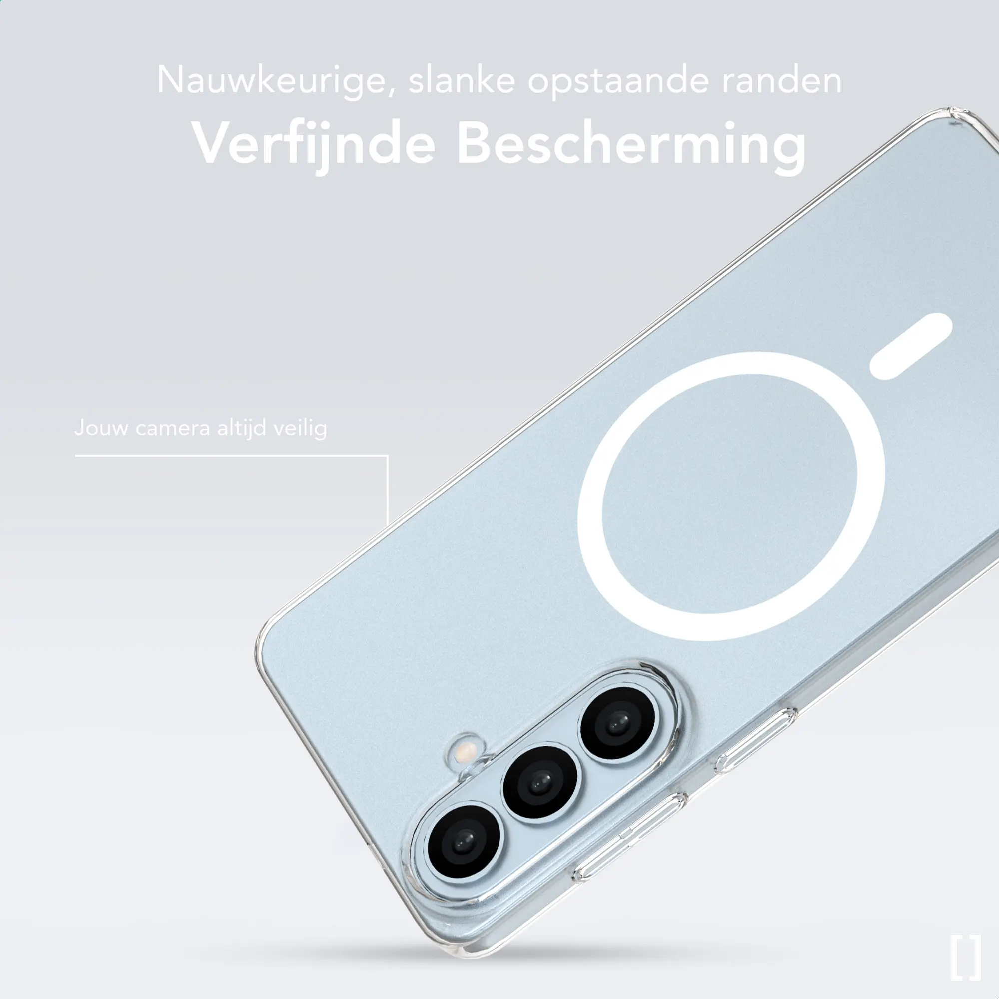 NEKIT Bare Samsung Galaxy S26 Plus Hoesje 1.2MM Thin Case MagSafe Transparant afbeelding 5