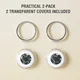 4smarts SkyTag Slim Bluetooth Tracker 2-Pack Wit Transparant afbeelding 8
