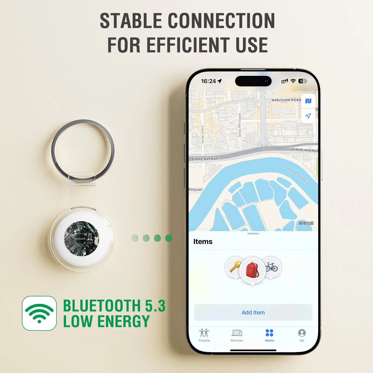 4smarts SkyTag Slim Bluetooth Tracker 2-Pack Wit Transparant afbeelding 7