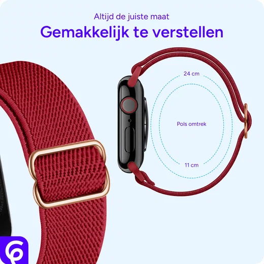 SBG Nylon - Apple Watch Bandje 38/44mm - 10 pack klein afbeelding 5