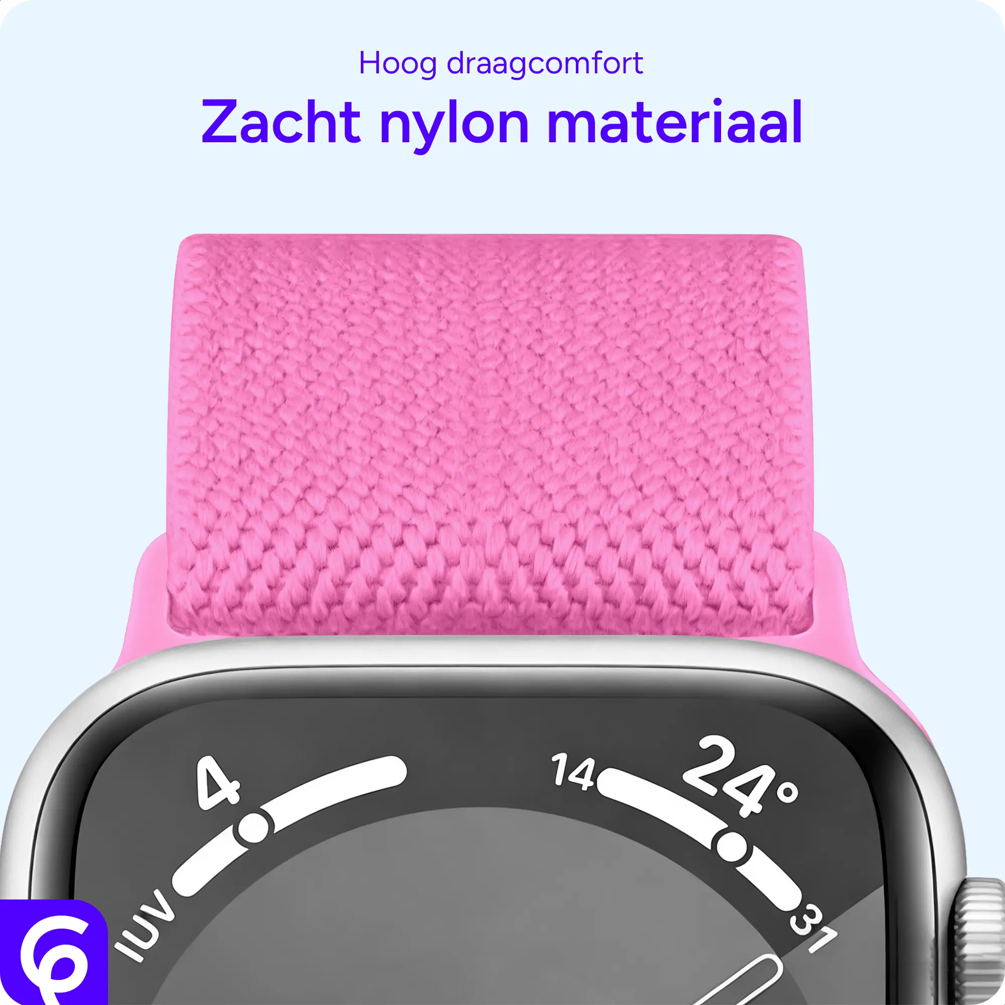 SBG Nylon - Apple Watch Bandje 38/44mm - 10 pack klein afbeelding 4