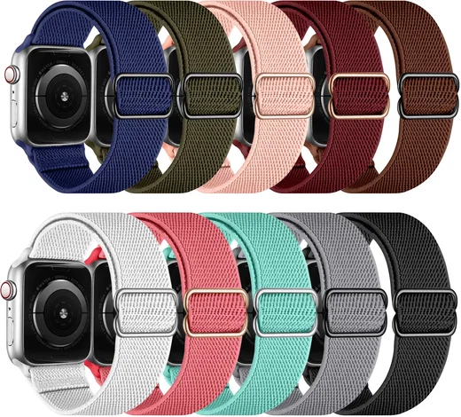 SBG Nylon - Apple Watch Bandje 38/44mm - 10 pack klein afbeelding 1