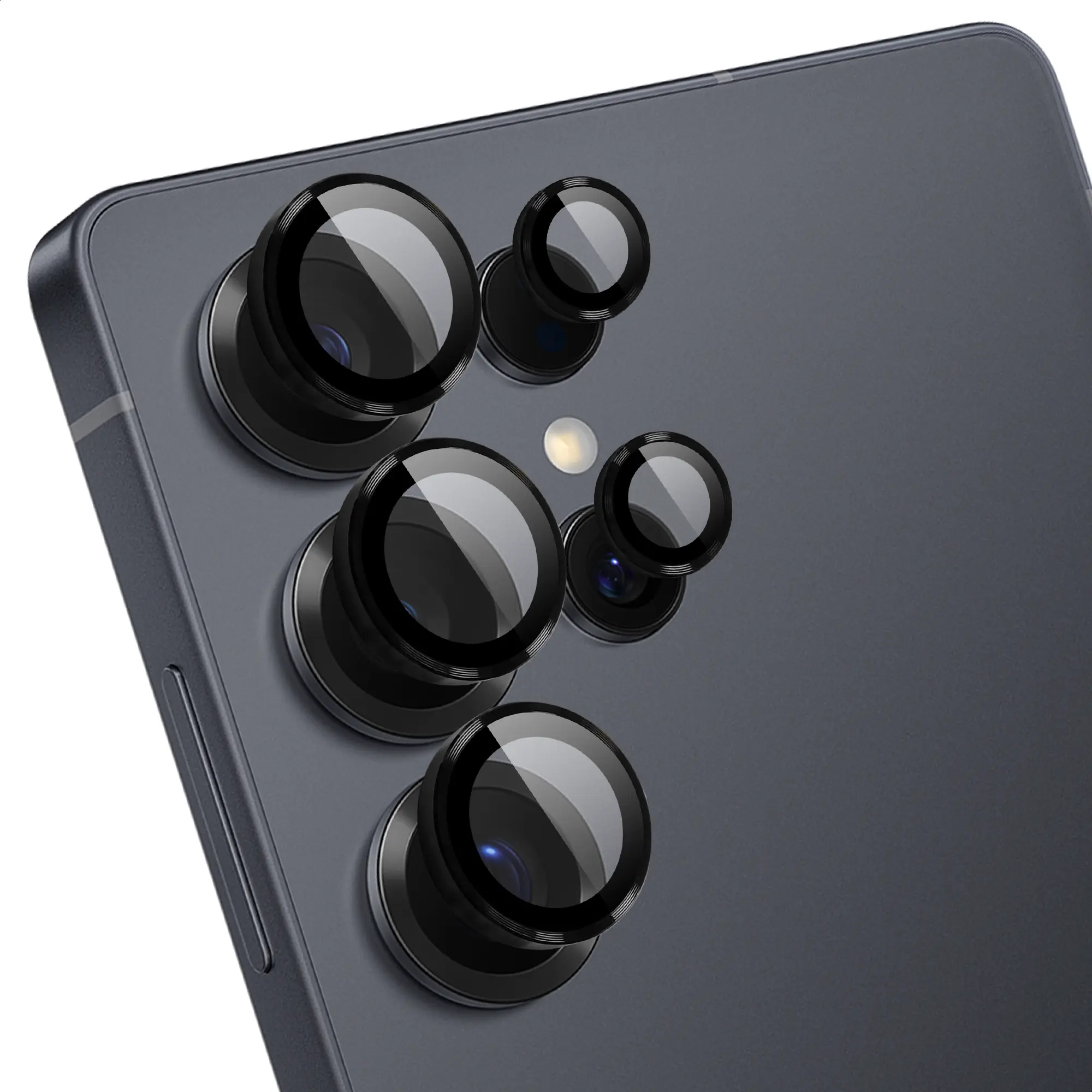 Mobiparts Samsung Galaxy S26 Ultra Camera Lens Protector Zwart afbeelding 4