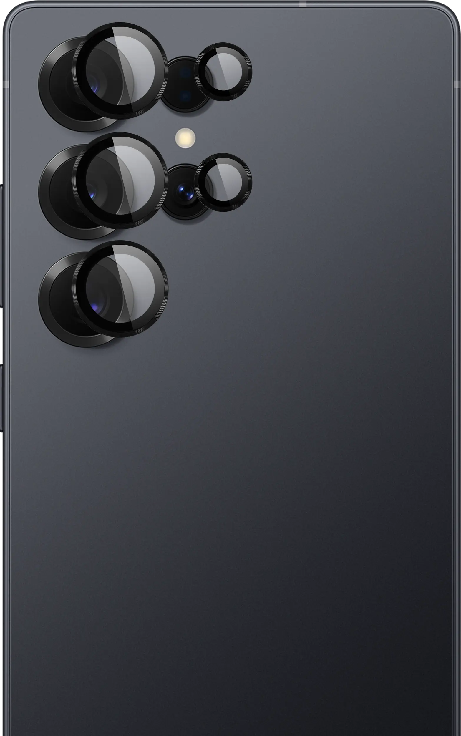 Mobiparts Samsung Galaxy S26 Ultra Camera Lens Protector Zwart afbeelding 2