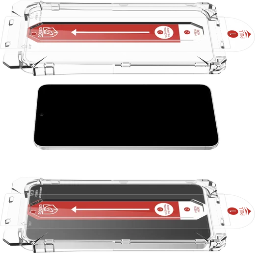 Rosso Samsung Galaxy A37 Tempered Glass Installatietray Dust Removal (2-Pack) afbeelding 12