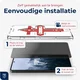 Rosso Samsung Galaxy A37 Privacy Glass met Installatietray Dust Removal (2-Pack) afbeelding 4