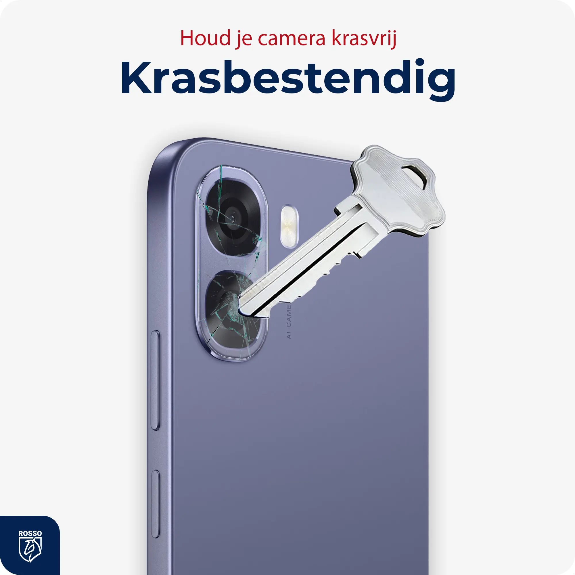 Rosso Oppo A6x Camera Lens Protector Transparant afbeelding 8