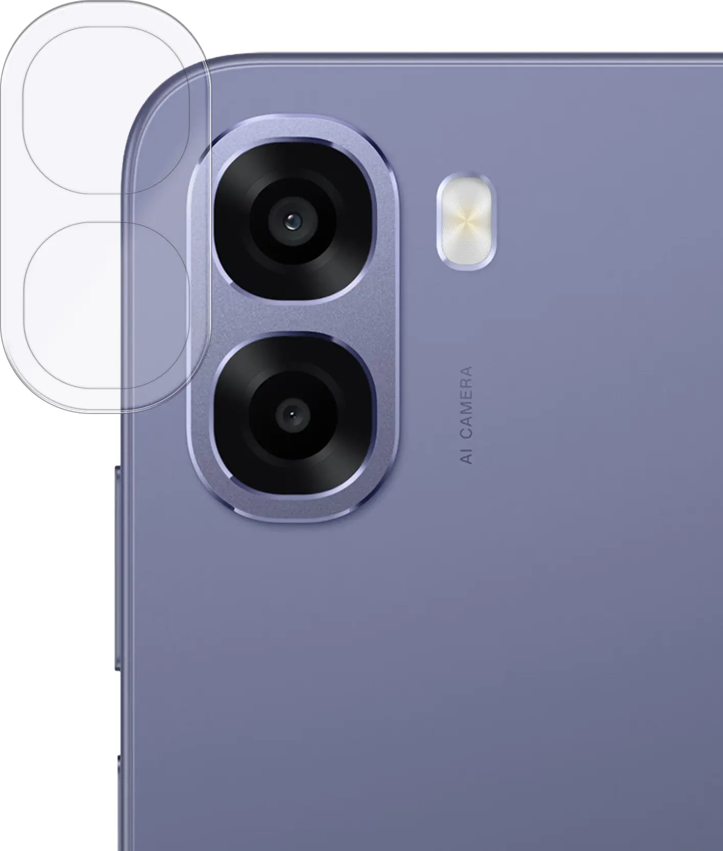 Rosso Oppo A6x Camera Lens Protector Transparant afbeelding 1