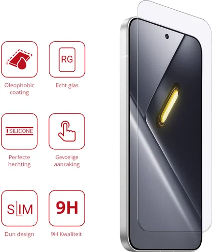 Rosso Xiaomi Poco X8 Pro Max 9H Tempered Glass Screen Protector afbeelding 2