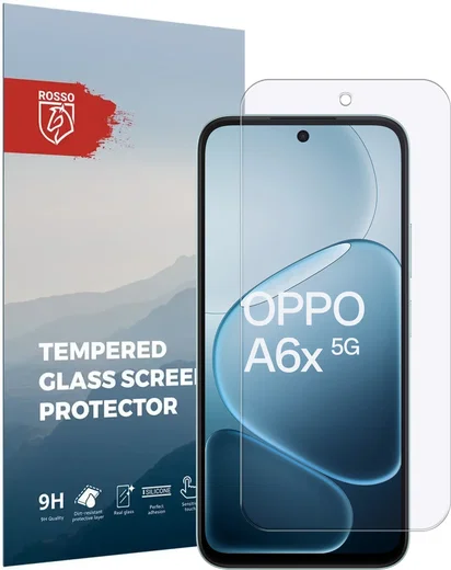 Rosso Oppo A6x 9H Tempered Glass Screen Protector afbeelding 1