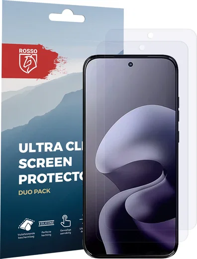 Rosso Motorola Moto G57 Power Screen Protector Case Friendly Folie Duo Pack afbeelding 8