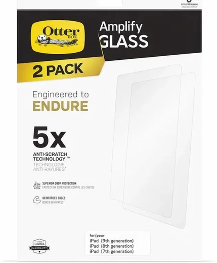 2-Pack Otterbox iPad 2019/2020/2021 Alpha Glass Screenprotector afbeelding 1