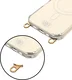 AVY Apple iPhone 17 Hoesje MagSafe met Koord Haakjes Beige afbeelding 15