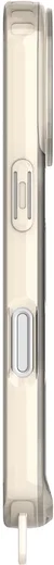 AVY Apple iPhone 16 Pro Hoesje MagSafe met Koord Haakjes Beige afbeelding 13
