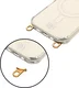 AVY Apple iPhone 16 Pro Hoesje MagSafe met Koord Haakjes Beige afbeelding 14