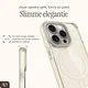 AVY Apple iPhone 15 Pro Hoesje MagSafe met Koord Haakjes Beige afbeelding 7