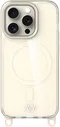 AVY Apple iPhone 15 Pro Hoesje MagSafe met Koord Haakjes Beige