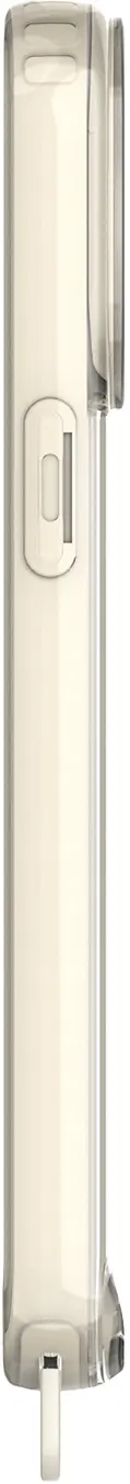 AVY Apple iPhone 15 Pro Max Hoesje MagSafe met Koord Haakjes Beige afbeelding 13