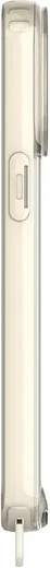 AVY Apple iPhone 15 Pro Max Hoesje MagSafe met Koord Haakjes Beige afbeelding 13