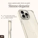 AVY Apple iPhone 15 Pro Max Hoesje MagSafe met Koord Haakjes Beige afbeelding 7