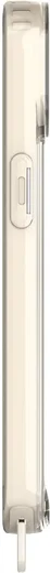 AVY Apple iPhone 14 / 13 Hoesje MagSafe met Koord Haakjes Beige afbeelding 13