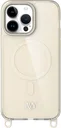 AVY Apple iPhone 14 Pro Max Hoesje MagSafe met Koord Haakjes Beige