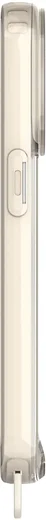 AVY Apple iPhone 13 Pro Max Hoesje MagSafe met Koord Haakjes Beige afbeelding 14