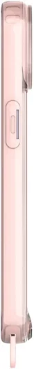 AVY Apple iPhone 15 Hoesje MagSafe met Koord Haakjes Roze afbeelding 13