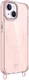 AVY Apple iPhone 15 Hoesje MagSafe met Koord Haakjes Roze afbeelding 12