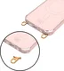 AVY Apple iPhone 15 Hoesje MagSafe met Koord Haakjes Roze afbeelding 15