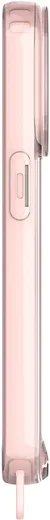 AVY Apple iPhone 15 Pro Hoesje MagSafe met Koord Haakjes Roze afbeelding 13