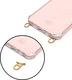 AVY Apple iPhone 15 Pro Max Hoesje MagSafe met Koord Haakjes Roze afbeelding 15