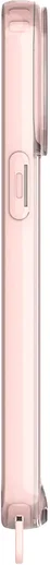 AVY Apple iPhone 15 Pro Max Hoesje MagSafe met Koord Haakjes Roze afbeelding 13