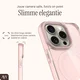 AVY Apple iPhone 13 Pro Hoesje MagSafe met Koord Haakjes Roze afbeelding 7