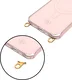 AVY Apple iPhone 13 Pro Max Hoesje MagSafe met Koord Haakjes Roze afbeelding 15