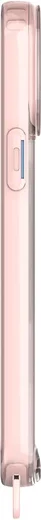 AVY Apple iPhone 13 Pro Max Hoesje MagSafe met Koord Haakjes Roze afbeelding 13