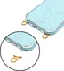 AVY Apple iPhone 17 Pro Hoesje MagSafe met Koord Haakjes Blauw afbeelding 15