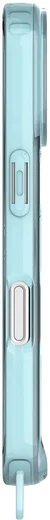 AVY Apple iPhone 16 Hoesje MagSafe met Koord Haakjes Blauw afbeelding 13