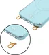 AVY Apple iPhone 16 Pro Hoesje MagSafe met Koord Haakjes Blauw afbeelding 14