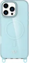 AVY Apple iPhone 16 Pro Max Hoesje MagSafe met Koord Haakjes Blauw