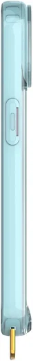 AVY Apple iPhone 15 Hoesje MagSafe met Koord Haakjes Blauw afbeelding 13