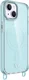 AVY Apple iPhone 15 Hoesje MagSafe met Koord Haakjes Blauw afbeelding 12