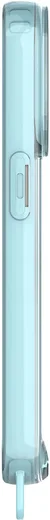 AVY Apple iPhone 15 Pro Hoesje MagSafe met Koord Haakjes Blauw afbeelding 13