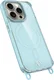 AVY Apple iPhone 15 Pro Hoesje MagSafe met Koord Haakjes Blauw afbeelding 14