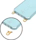AVY Apple iPhone 14 / 13 Hoesje MagSafe met Koord Haakjes Blauw afbeelding 15