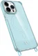 AVY Apple iPhone 14 Pro Max Hoesje MagSafe met Koord Haakjes Blauw afbeelding 14